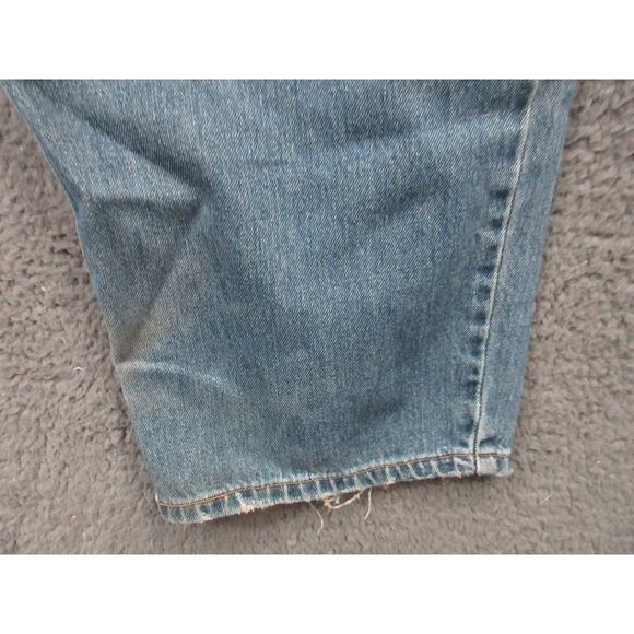 Vintage LEVI'S Baggy 595 Men's 31x34 Jeans - Picture 5 of 16